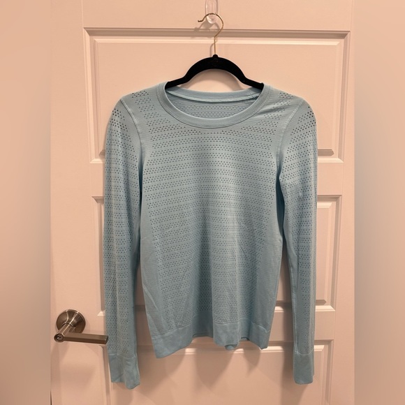 Lululemon Breeze By Long Sleeve *Squad - Sea Frost / Sea Frost - Picture 6 of 10